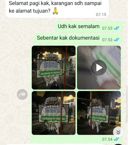 Pengiriman Papan Bunga Selamat Sidomulyo Butuh