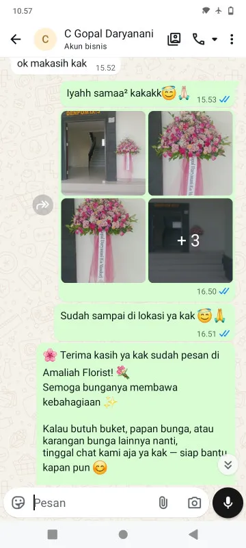 Pengiriman Karangan Bunga Sidomulyo Butuh