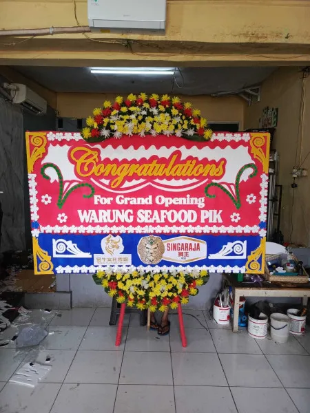 Papan Bunga Ucapan Selamat Sidomulyo Butuh