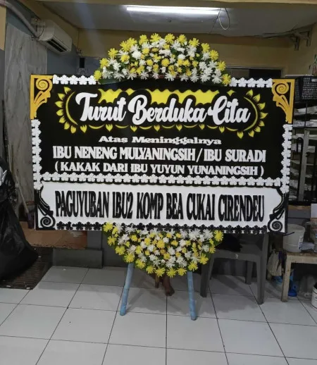 Papan Bunga Duka Sidomulyo Butuh