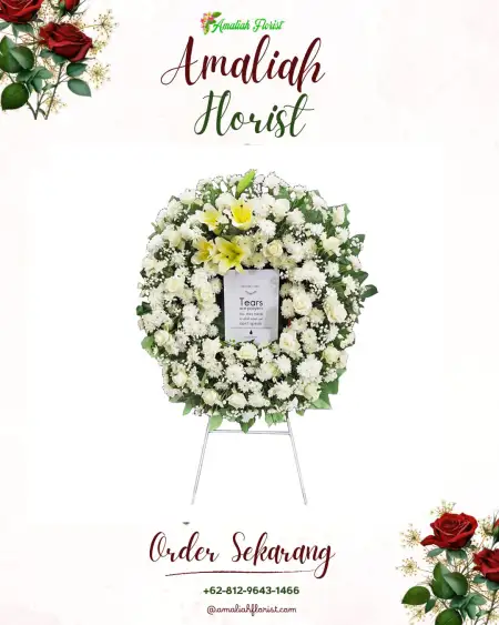 Krans Bunga Duka Sidomulyo Butuh