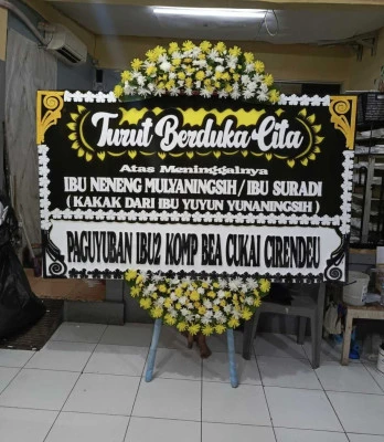 Papan Bunga di Sidomulyo Butuh